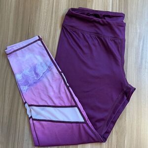 Everlast athletic leggings.  Size XL girls (14-16)